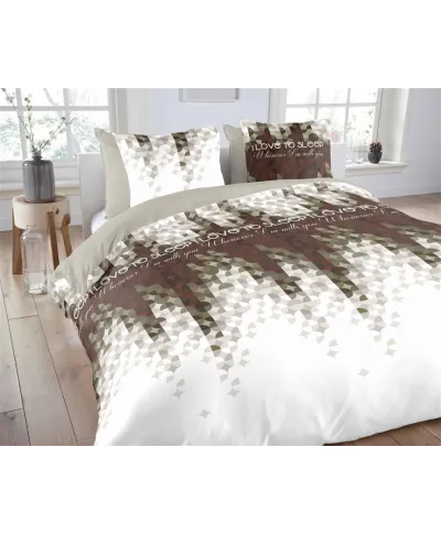 Pościel bawełniana - ANEEZA Love Dots -160x200 cm