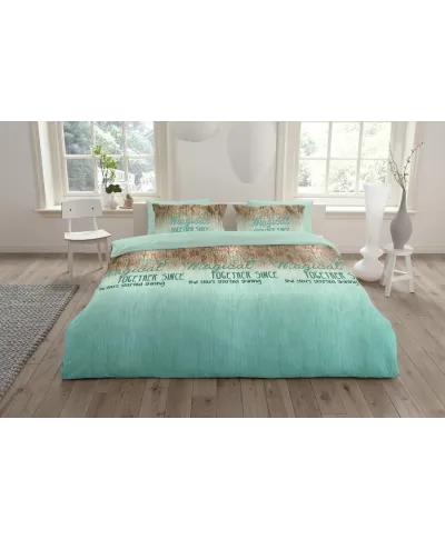 Pościel bawełniana -  ANEEZA Love Is Magical - 160x200 cm