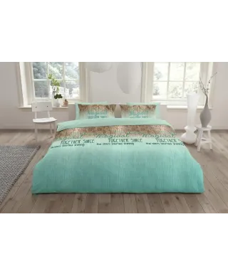 Pościel bawełniana -  ANEEZA Love Is Magical - 160x200 cm