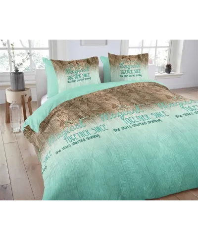 Pościel bawełniana -  ANEEZA Love Is Magical - 160x200 cm