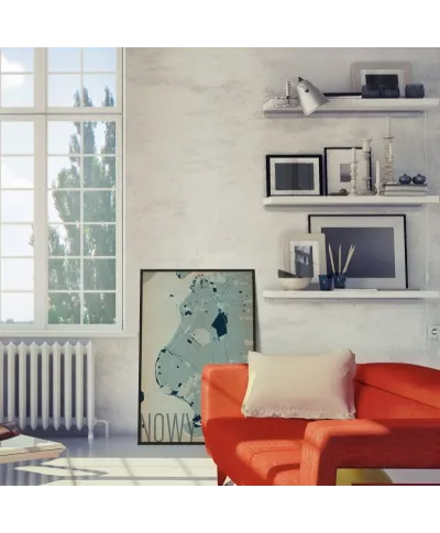 Plakat ścienny - Tokio - Artystyczna mapa - 50x70 cm