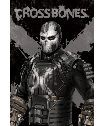 Marvel Kapitan Ameryka - Wojna Bohaterów Crossbones - plakat