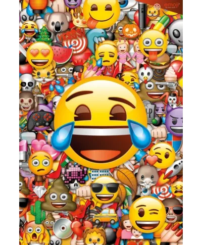 Emotikon - Kolekcja - plakat
