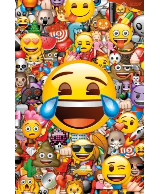 Emotikon - Kolekcja - plakat
