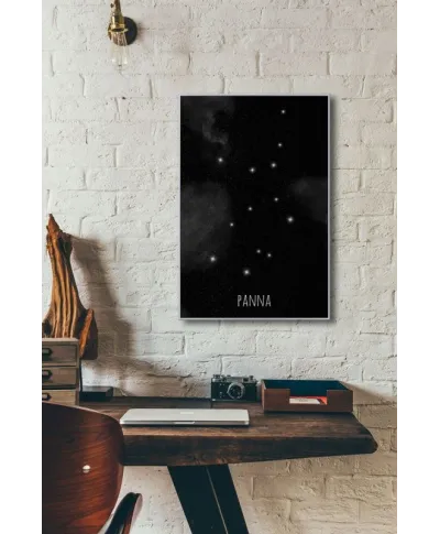 Panna konstelacja gwiazd - plakat