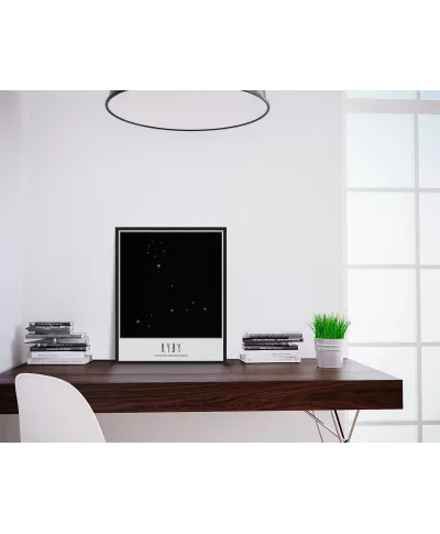 Ryby konstelacja gwiazd z opisem - plakat