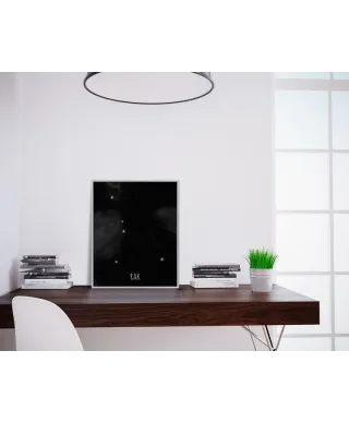 Rak konstelacja gwiazd - plakat