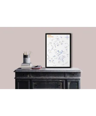 Niebo Północne białe - mapa