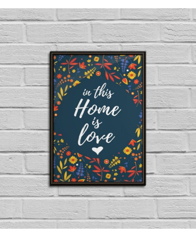 In this home is love - plakat