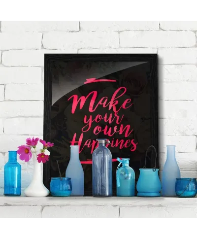 Make your own happines - plakat