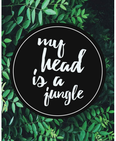 My head is a jungle - plakat