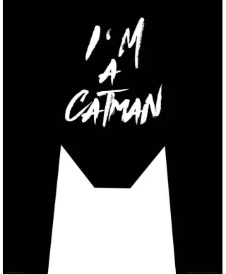 I'm a catman - plakat