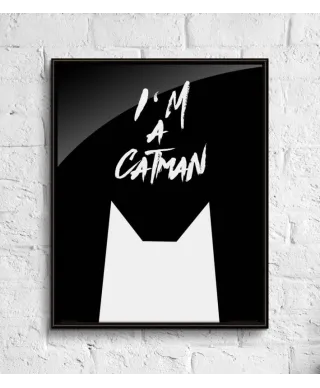 I'm a catman - plakat