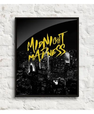 Midnight madness - plakat