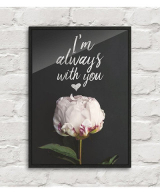 I'm with you always - plakat