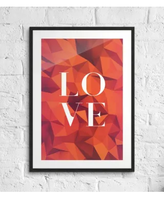 Love - plakat