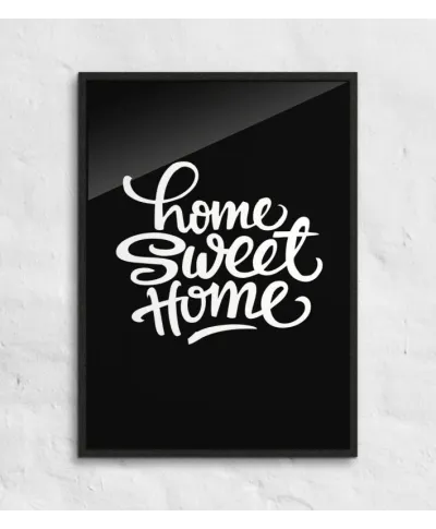 Home sweet home - plakat