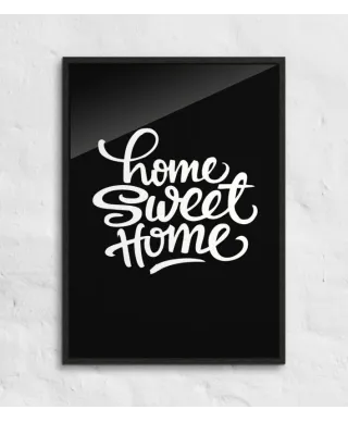 Home sweet home - plakat