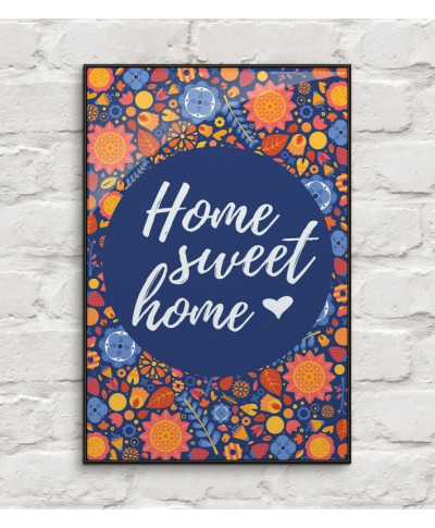 Homme sweet home - plakat