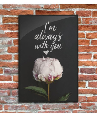 I'm with you always - plakat