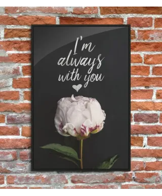 I'm with you always - plakat