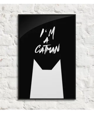 I'm a catman - plakat