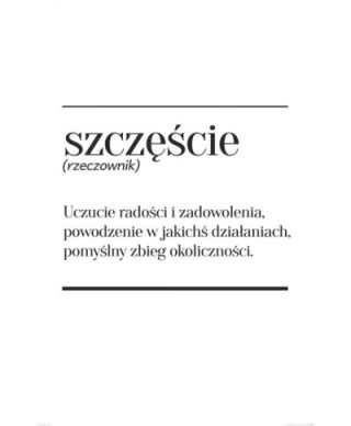 Szczęście - plakat