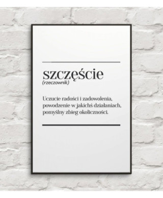 Szczęście - plakat