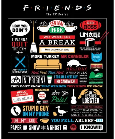 Friends Informacje - plakat