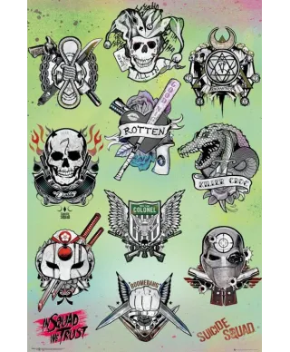 Plakat - Legion Samobójców Logo