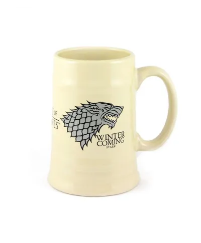 Gra o Tron - Herb Starków - Winter is Coming - kufel