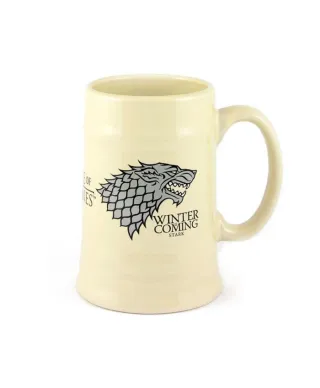 Gra o Tron - Herb Starków - Winter is Coming - kufel