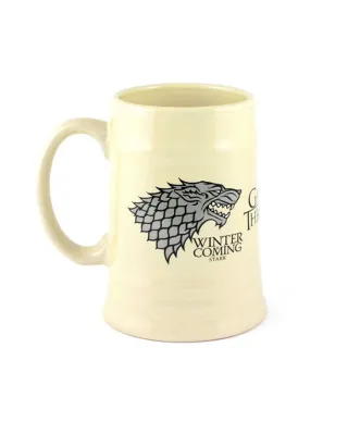 Gra o Tron - Herb Starków - Winter is Coming - kufel