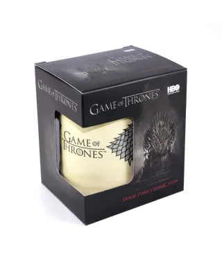 Gra o Tron - Herb Starków - Winter is Coming - kufel