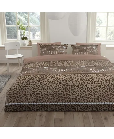 Pościel bawełniana - ANEEZA Panther - Pantera - 140x200 cm