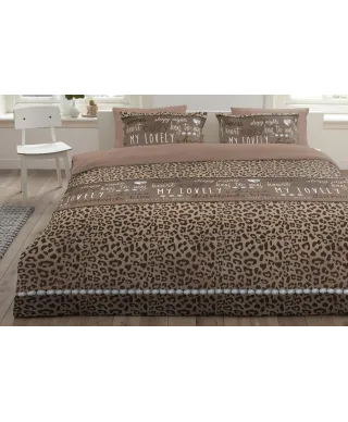 Pościel bawełniana - ANEEZA Panther - Pantera - 140x200 cm