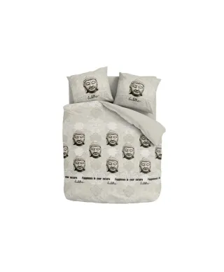 Pościel bawełniana - ANEEZA - Buddha Face - 200x220 cm