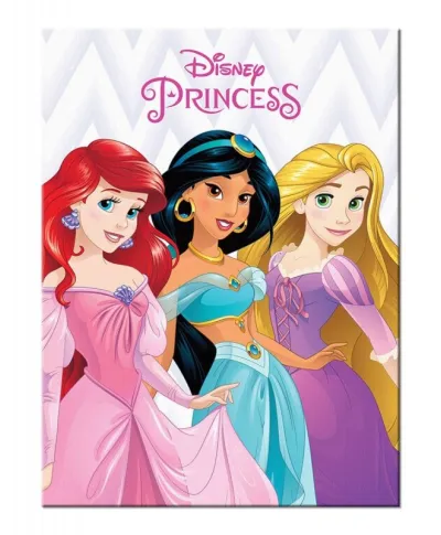 Disney Princess (Ariel, Jasmine And Rapunzel) - Obraz na płótnie