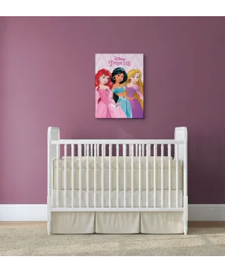 Disney Princess (Ariel, Jasmine And Rapunzel) - Obraz na płótnie