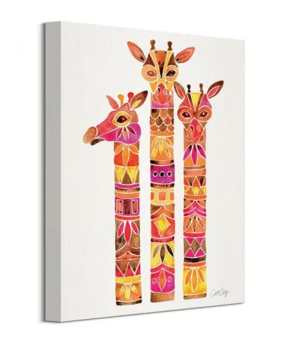 Giraffes - Obraz na płótnie