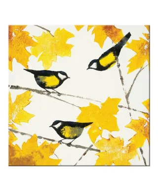 Great Tits - Obraz na płótnie