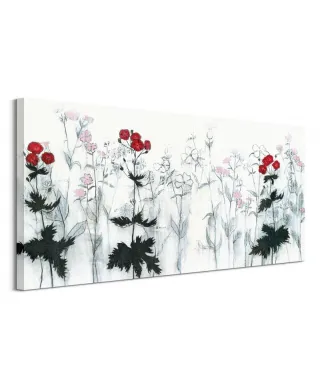 Red Flowers - Obraz na płótnie