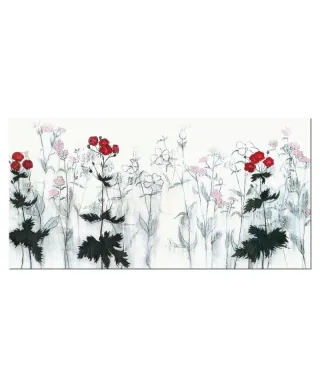 Red Flowers - Obraz na płótnie