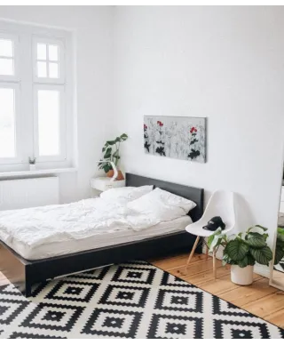 Red Flowers - Obraz na płótnie