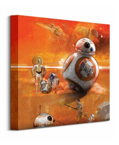 Star Wars Ep7 (Bb8-Art) - Obraz na płótnie