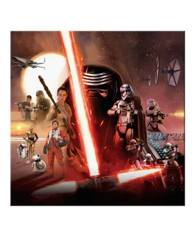Star Wars Ep7 (Galaxy) - Obraz na płótnie