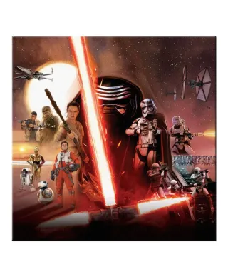 Star Wars Ep7 (Galaxy) - Obraz na płótnie