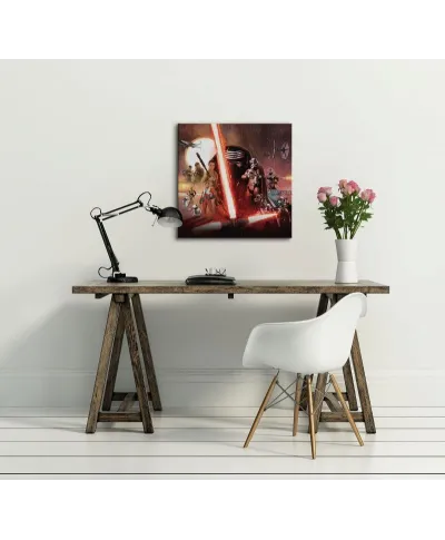 Star Wars Ep7 (Galaxy) - Obraz na płótnie