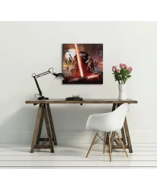 Star Wars Ep7 (Galaxy) - Obraz na płótnie