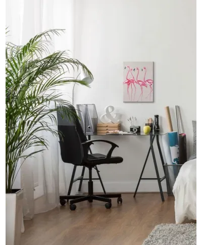 Summer Thornton (Elegant Flamingos) - Obraz na płótnie